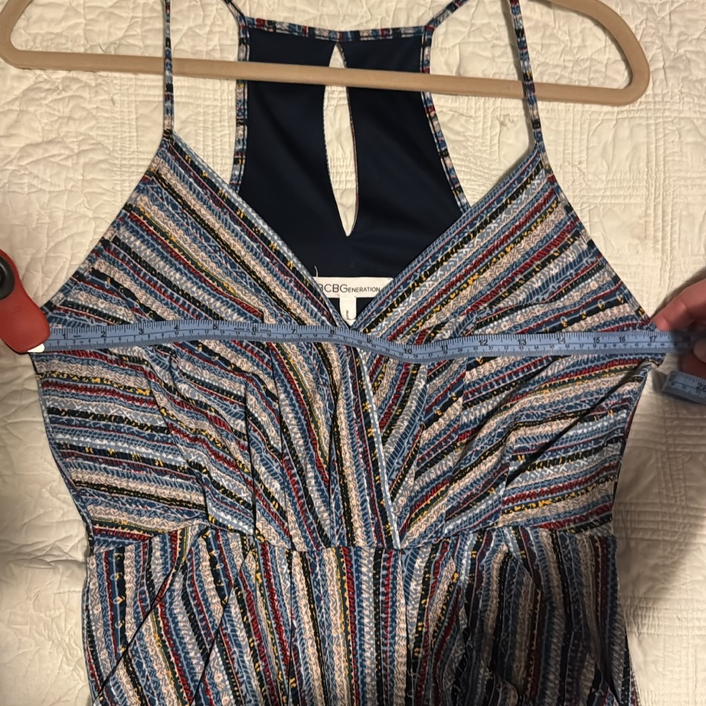 Like New | Bcbgeneration L Striped Multicolor Dre… - image 8